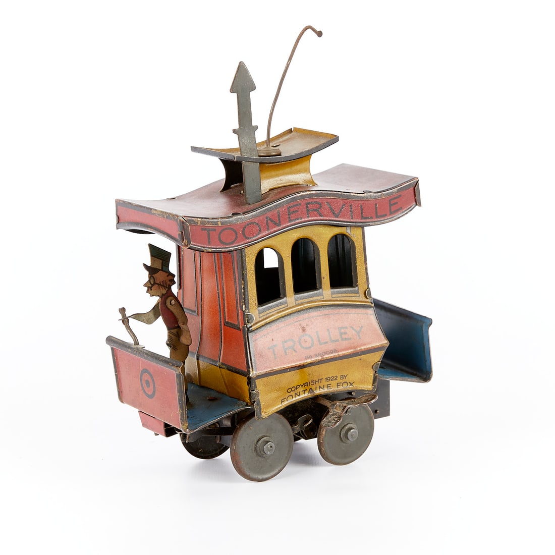 Fontaine Fox German Toonerville Trolley Tin Toy (1 of 10)