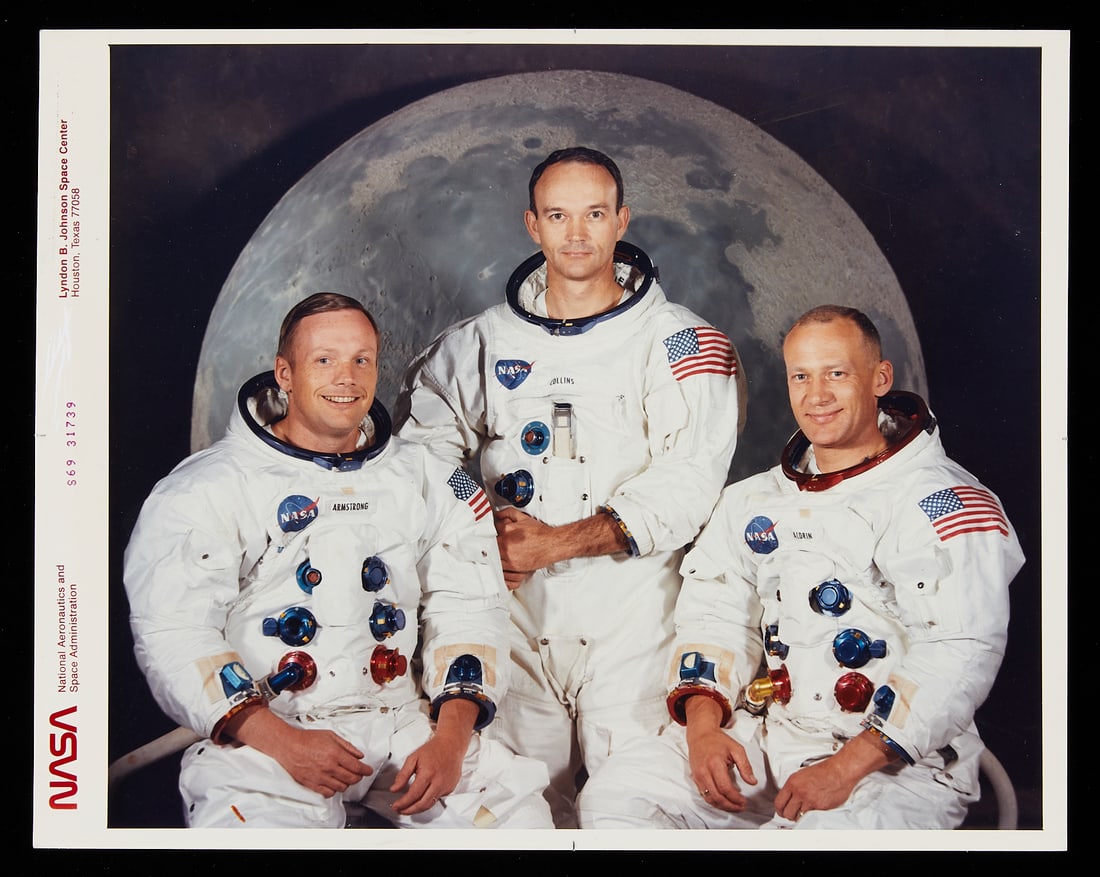 Apollo 11 Crew NASA Photo from Star Tribune (1 of 3)