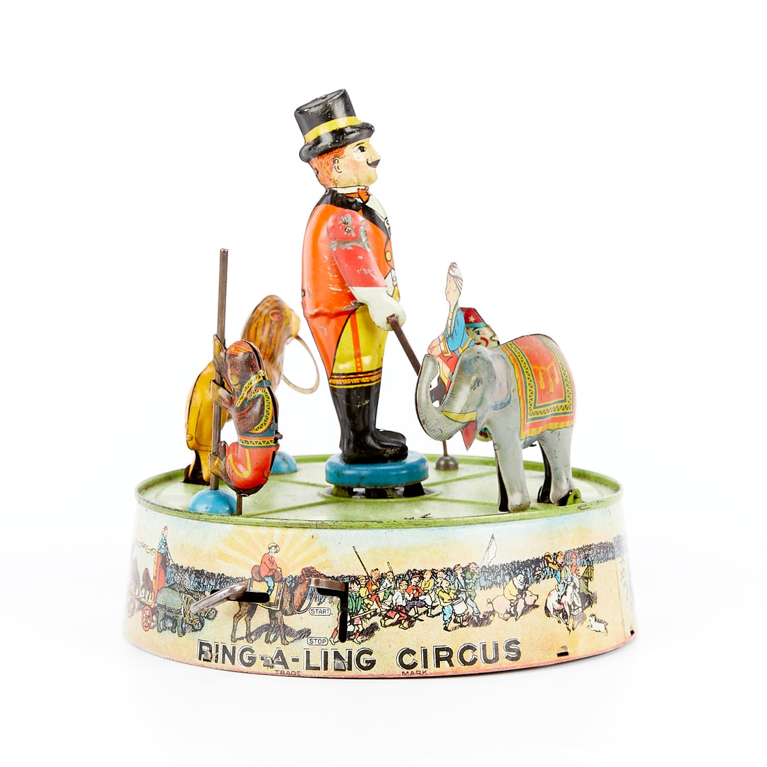 Vintage Marx "Ring-A-Ling Circus" Wind-up Toy (1 of 9)