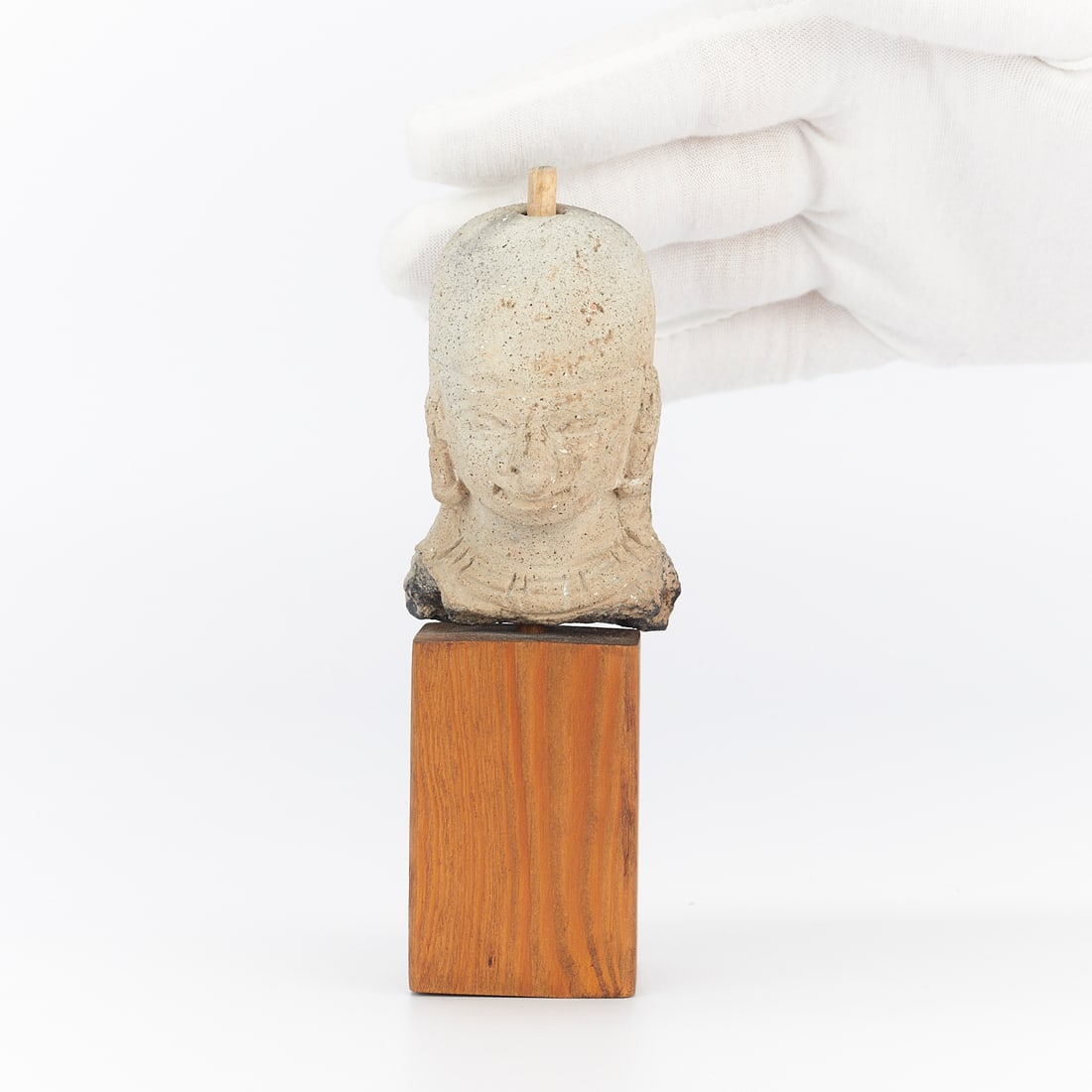 Veracruz Stone Head Hacha w/ Stand (1 of 10)