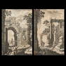 2 Old Master Etchings of Ruins