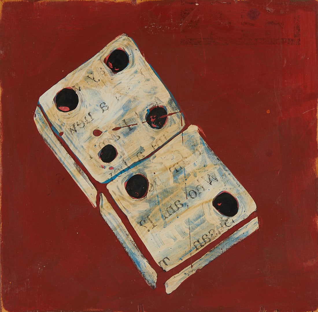 John Nelson "Flip" Mixed Media On Panel (1 of 4)