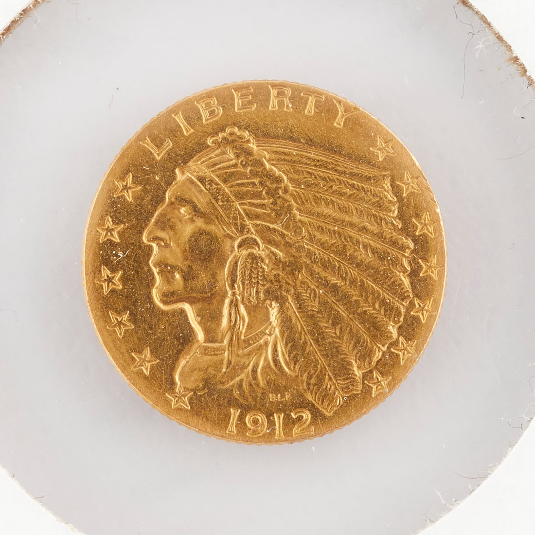 1912 $2.5 Indian Head Gold Coin (1 of 4)