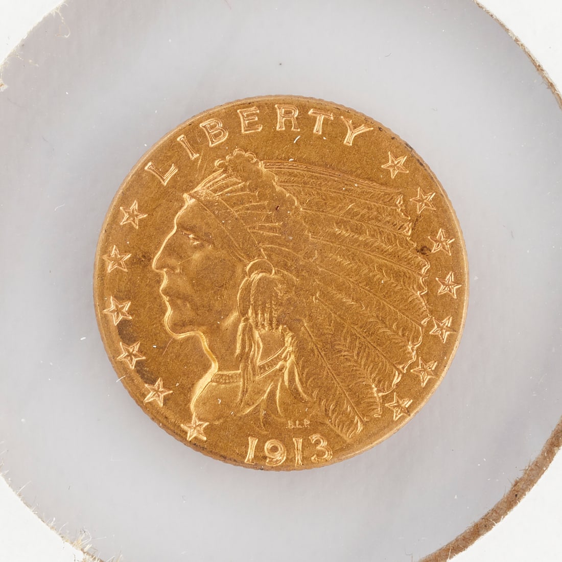 1913 $2.5 Indian Head Gold Coin (1 of 4)