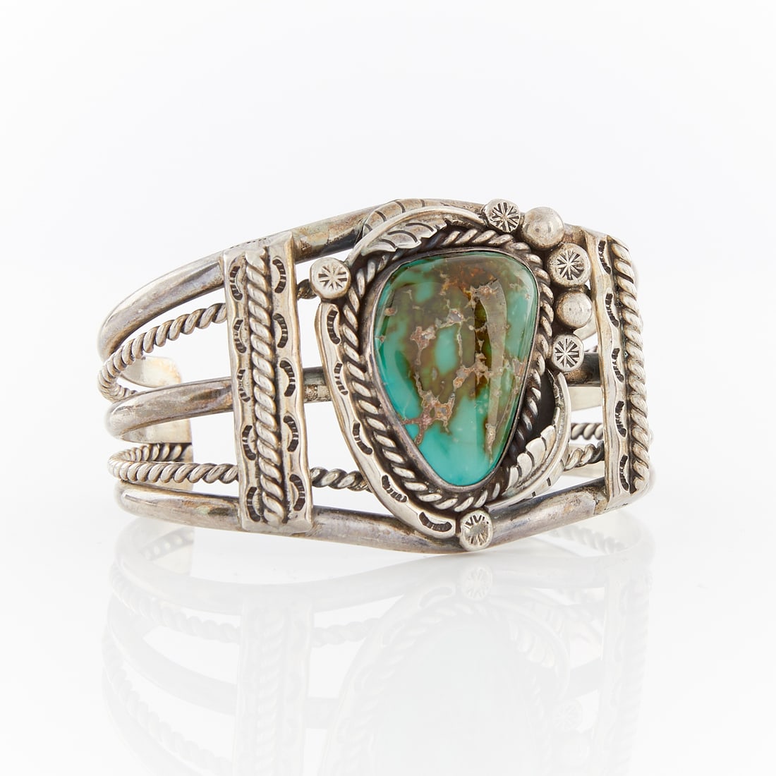 Ben Chapo Turquoise Cuff Bracelet (1 of 10)