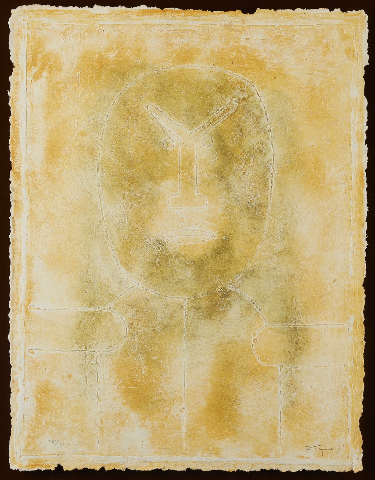 Rufino Tamayo "Torso" Mixografia Print 1978 (1 of 7)