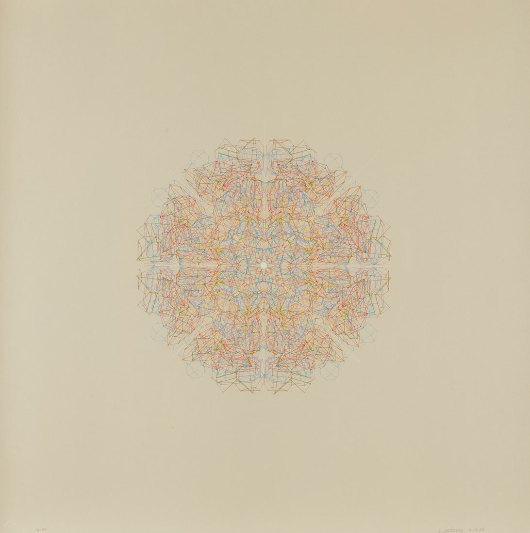 Raul Guerrero Cirrus Editions Silkscreen 1974 (1 of 7)