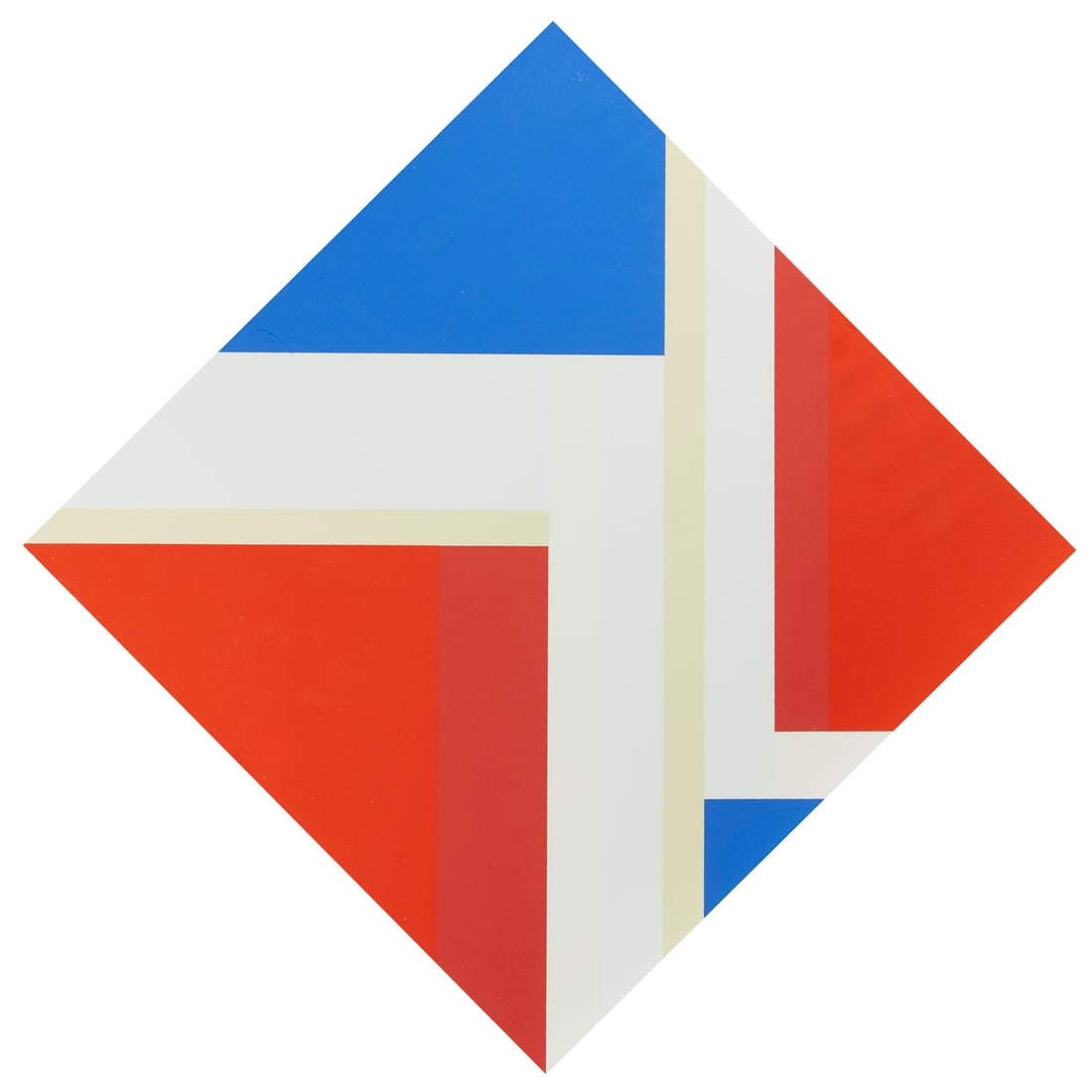 Ilya Bolotowsky Square Geometric Silkscreen (1 of 7)