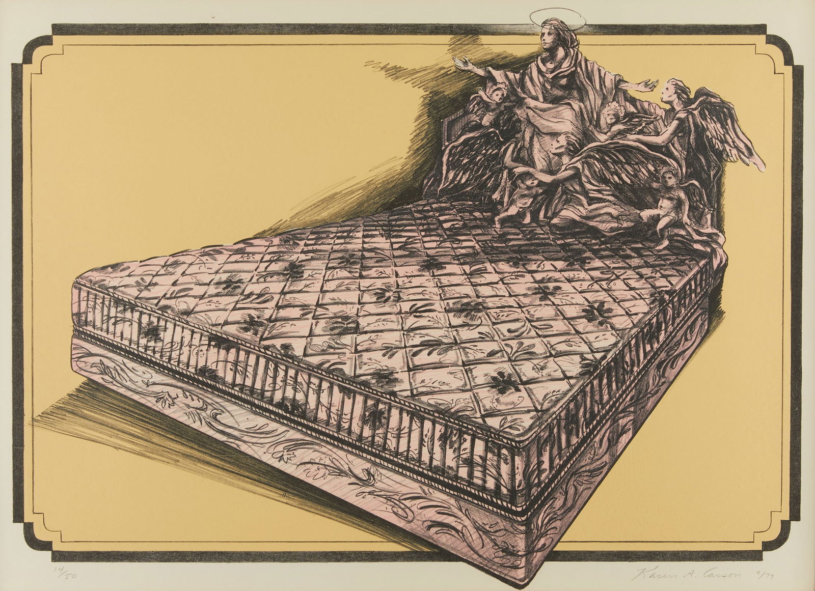 Karen (Hansen) Carson "Holy Virgin Mattress" Print (1 of 7)