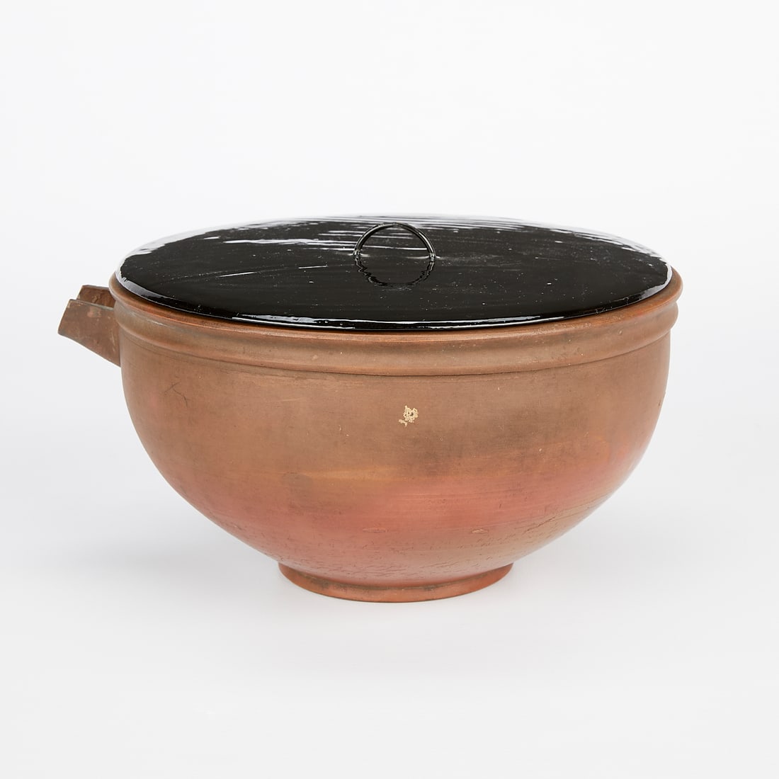 Early Japanese Mizusashi Water Jar with Spout (1 of 14)