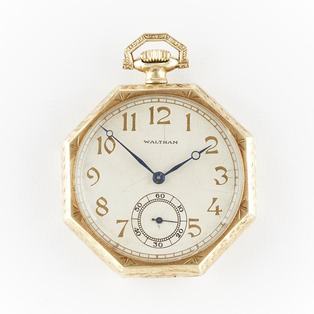 Waltham 14k Open Face Pocket Watch (1 of 2)