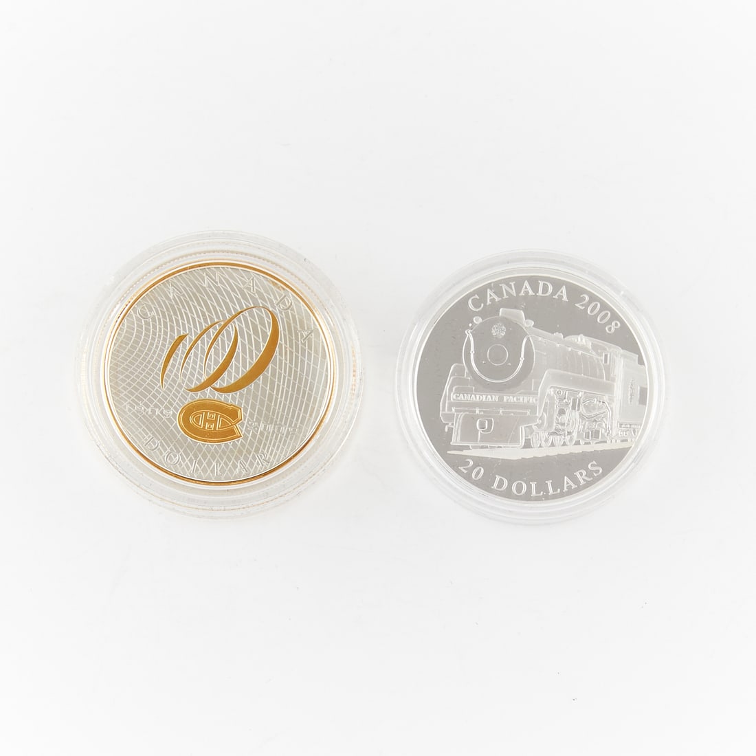 2 Canadian Sterling Silver Commemorative Coins (1 of 3)
