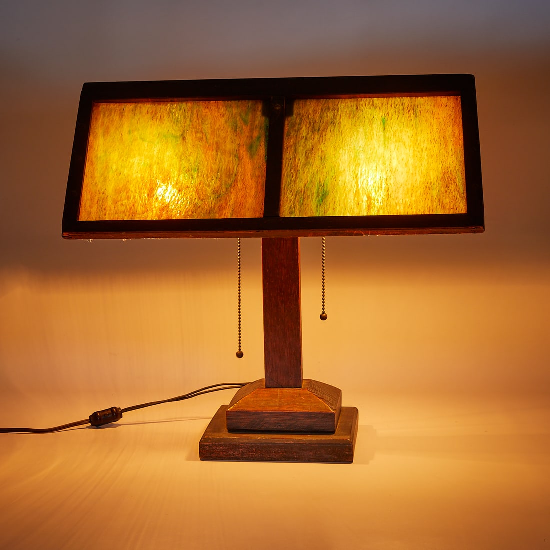 After Stickley Arts and Crafts Style Lamp (1 of 10)