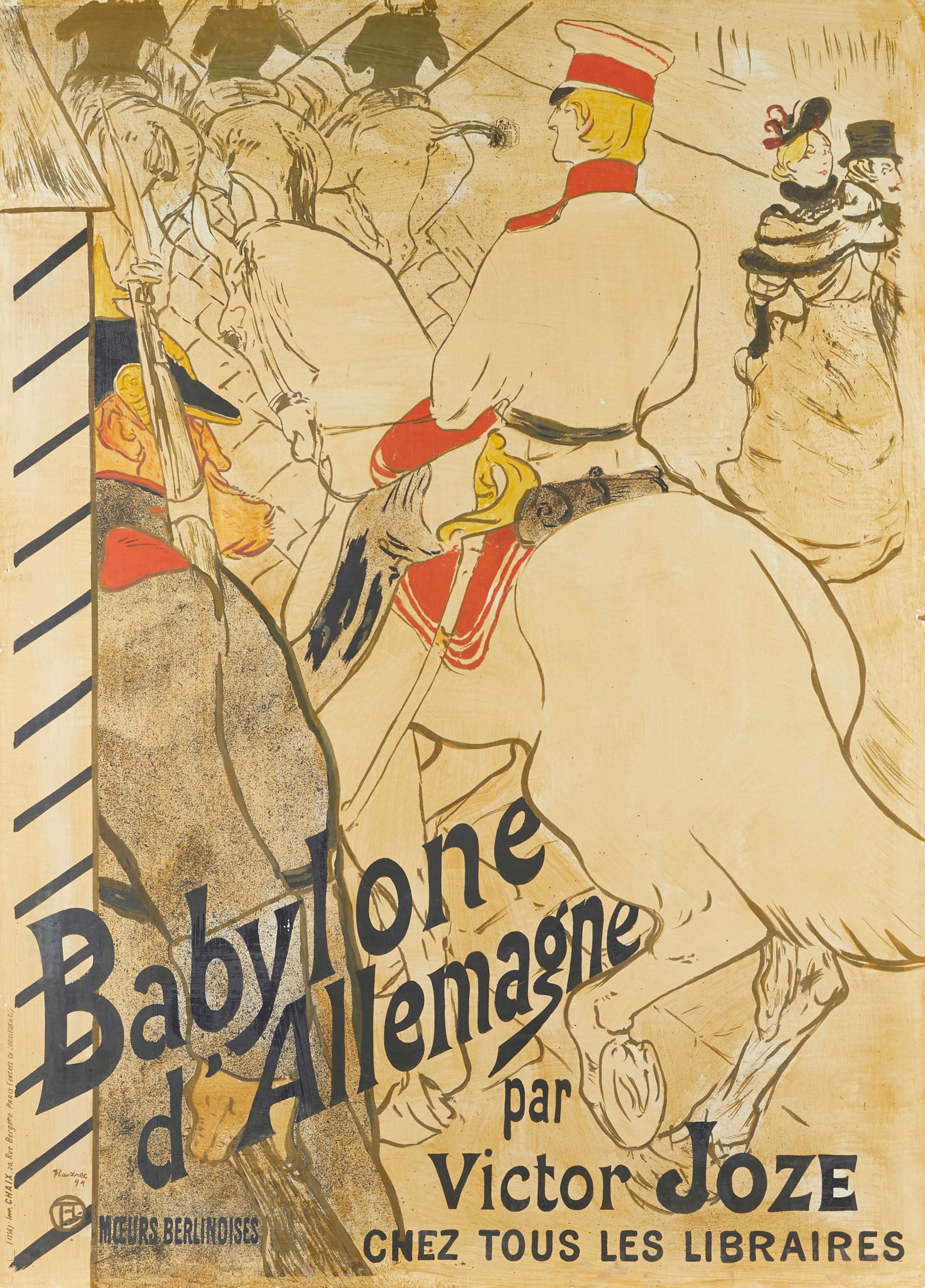 Toulouse-Lautrec "Babylone d'Allemagne" Poster (1 of 7)