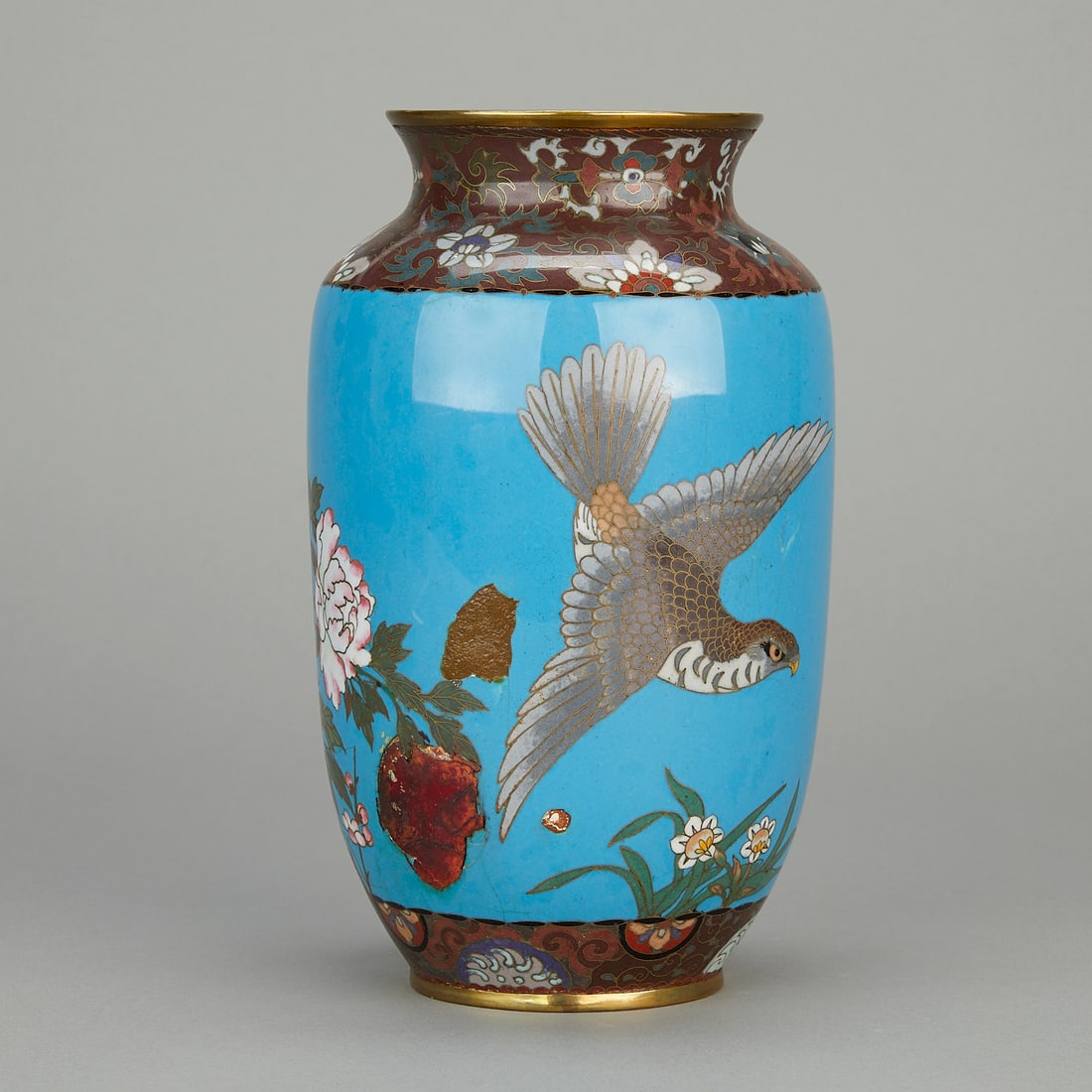 Chinese Closoinne Vase From Brewer Painting (1 of 14)