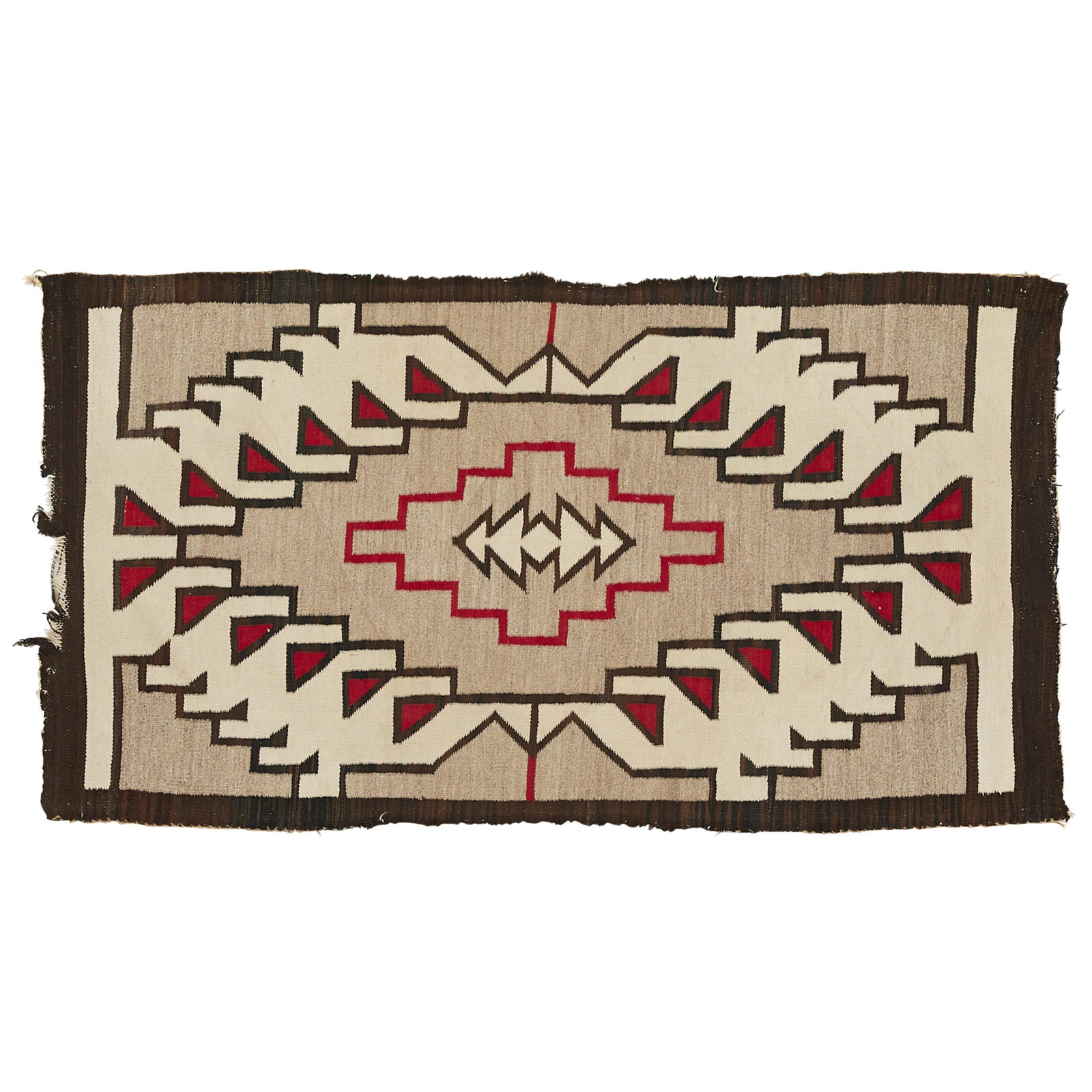 Navajo Style Rug Weaving 5' x 2'9" (1 of 8)