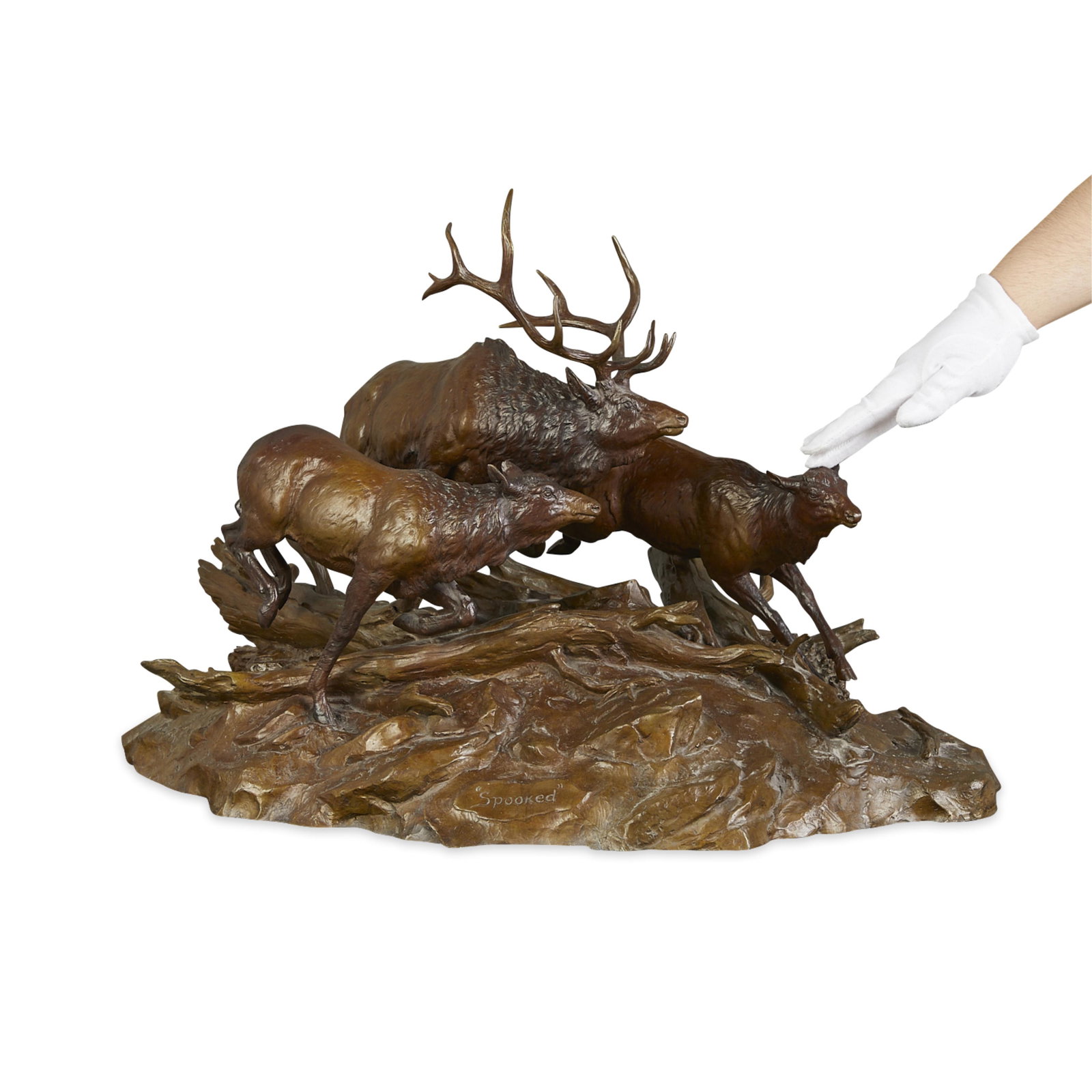 Clark Bronson "It's Mine" Bear Cast Bronze (1 of 12)