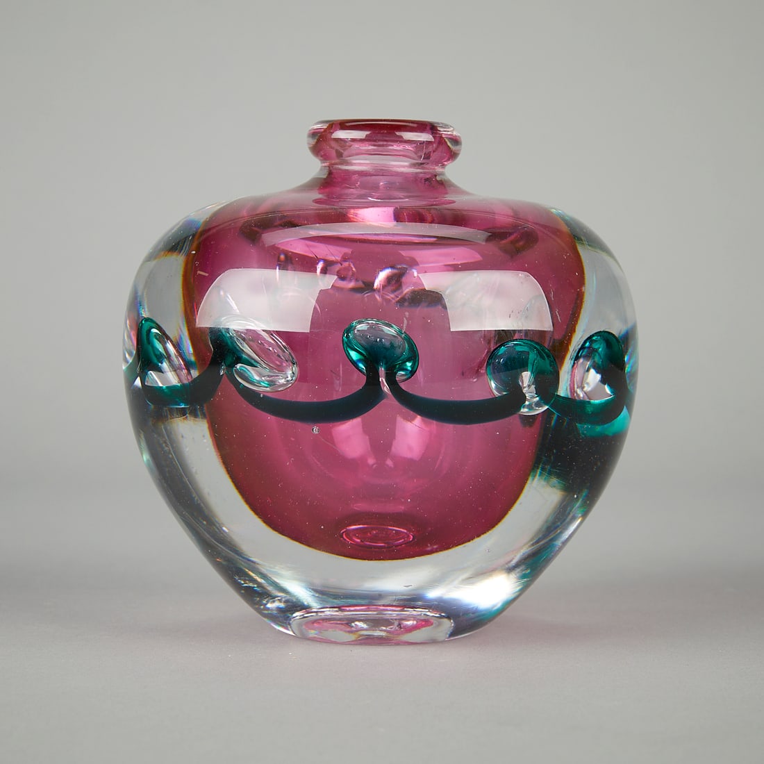 Jean-Claude Novaro Handblown Glass Vase 2000 (1 of 8)