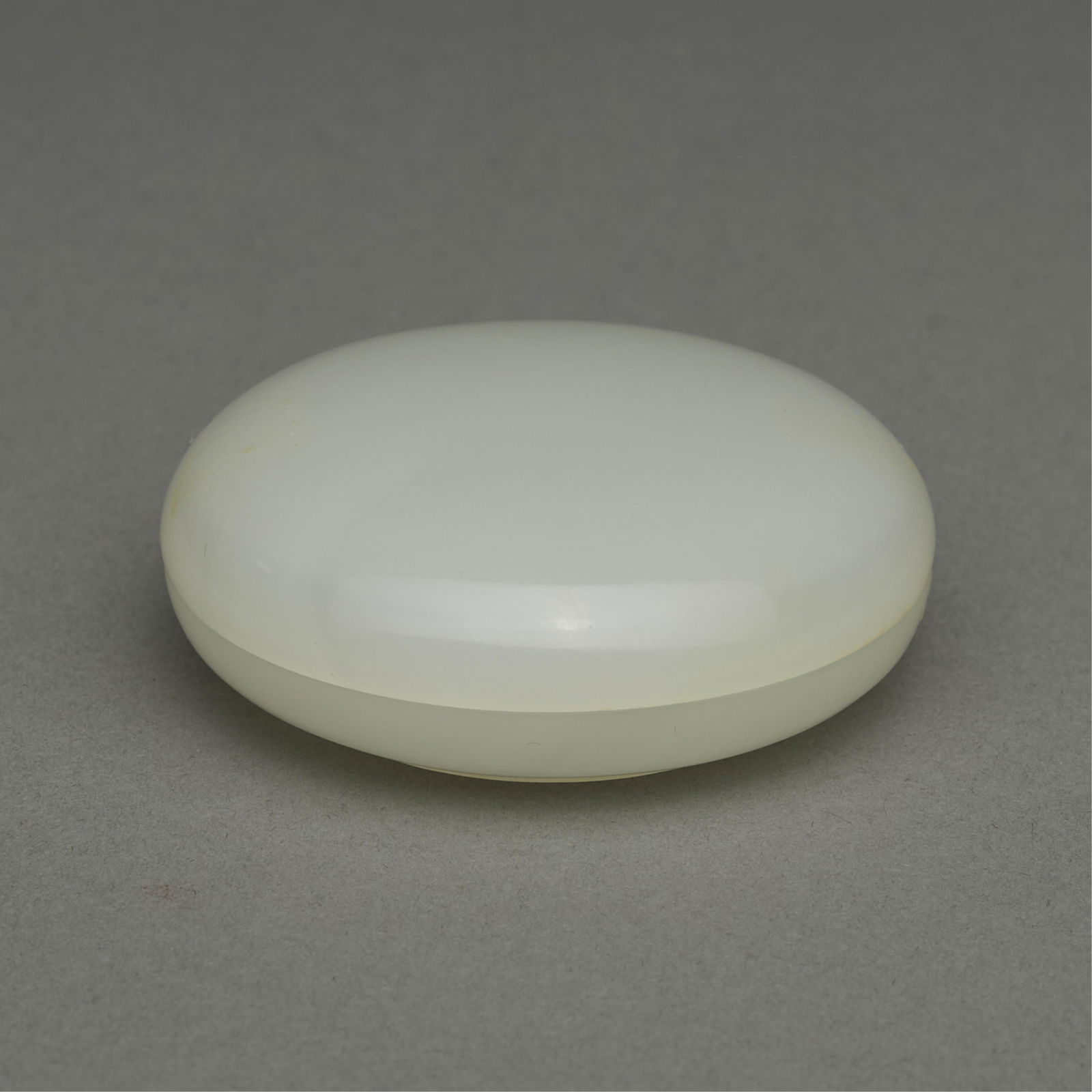 Chinese Carved White Jade Paste Box (1 of 9)