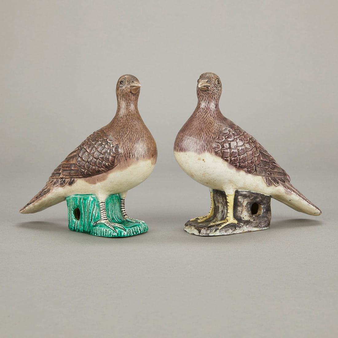 2 Chinese Export Porcelain Doves (1 of 11)