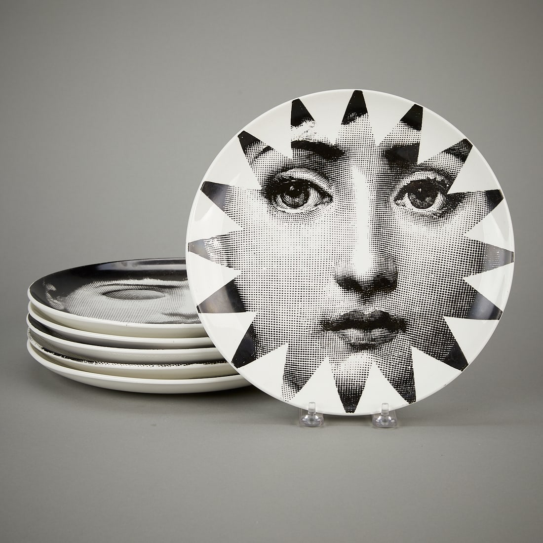 6 Fornesetti "Tema e Variazioni" Plates (1 of 17)