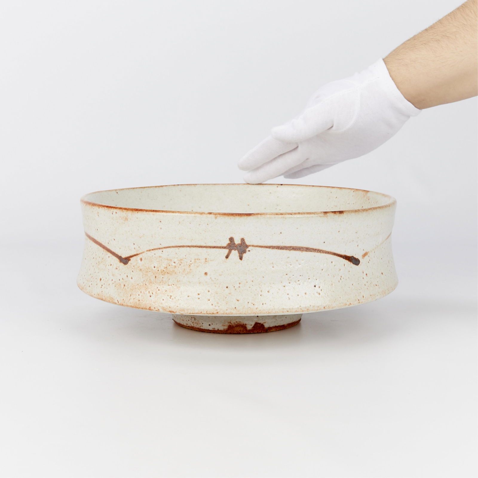 Warren MacKenzie Ceramic Drop-Rim Bowl (1 of 12)