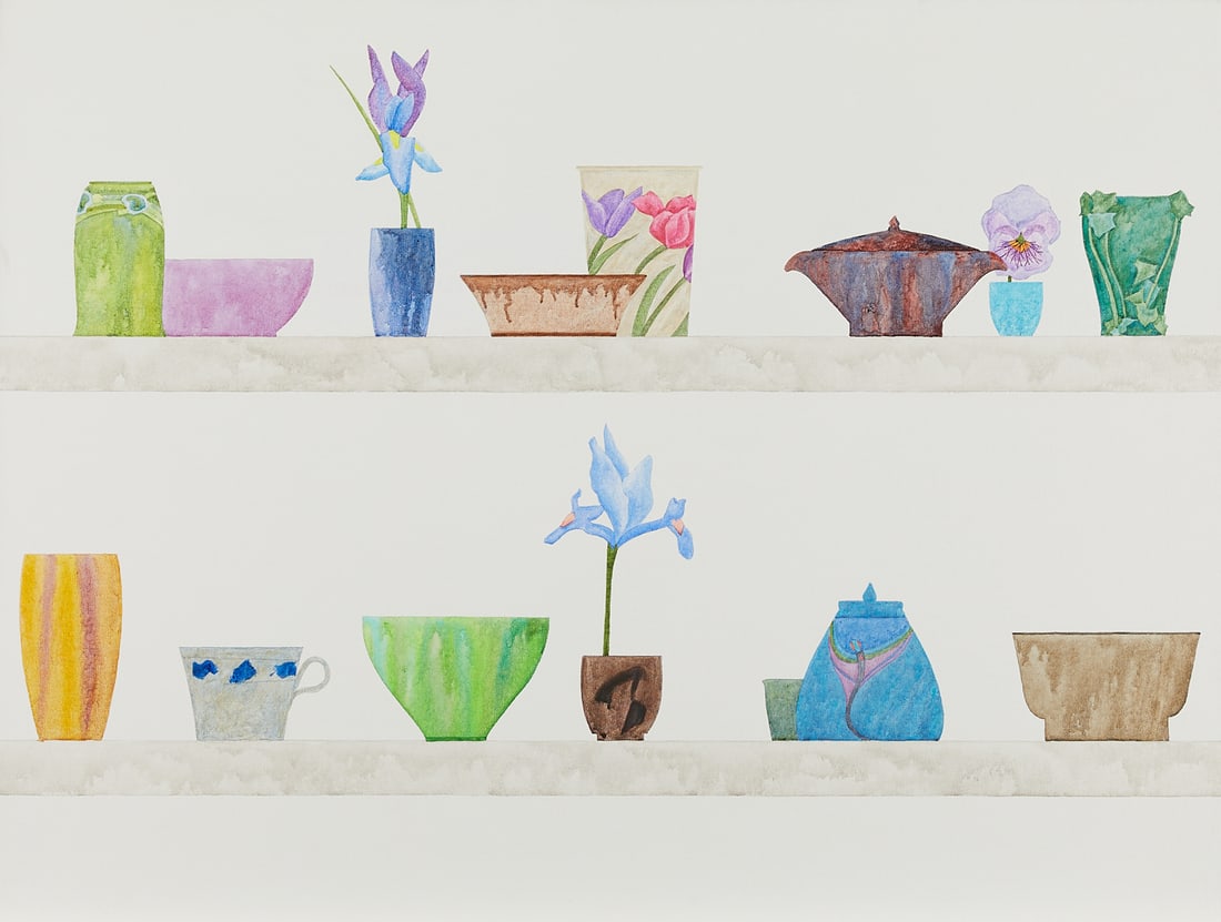 Ed Baynard "Two Shelves" Painting 2007-08 (1 of 7)