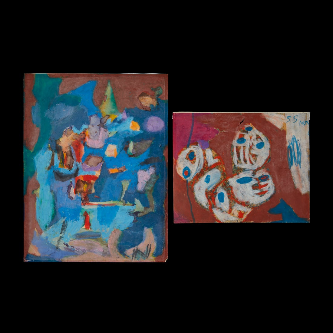 2 Norris Embry Mixed Media Paintings (1 of 14)