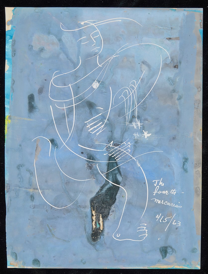 Irene Pereira "The Fourth" Mixed Media 1963 (1 of 4)