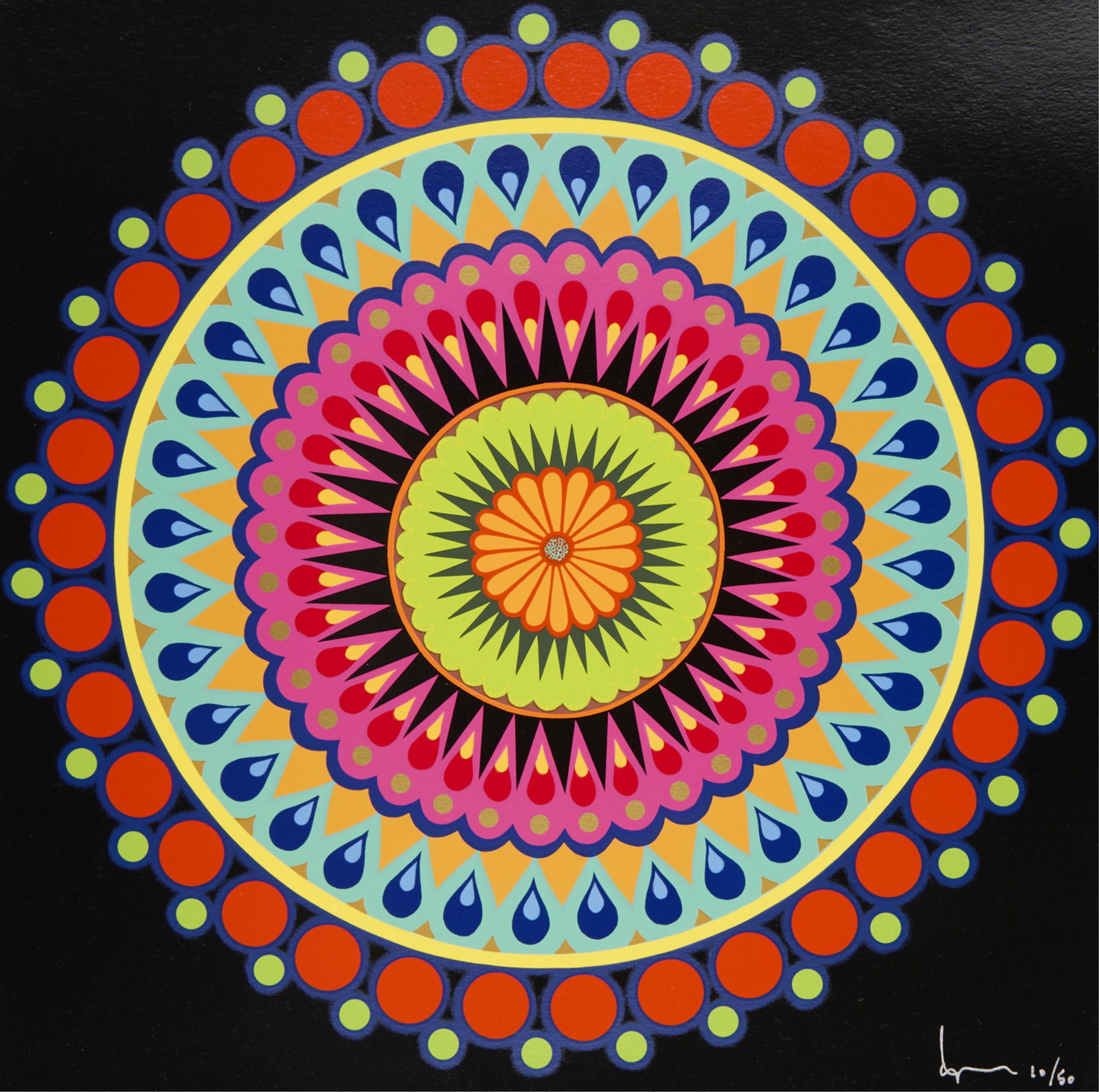 Carlos Rolon "Double Barrel Purple Micro Dot, 1" (1 of 6)