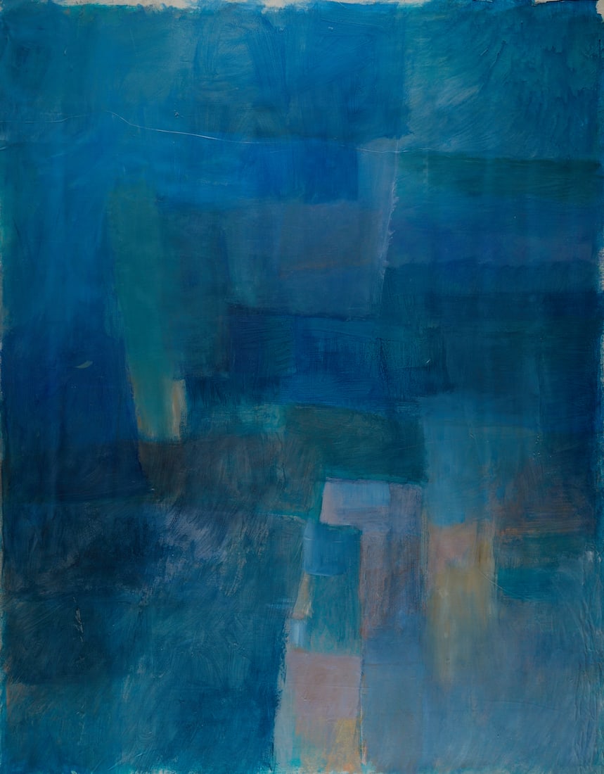 Patrick Bradley "The Weavers" Painting 1986 (1 of 7)