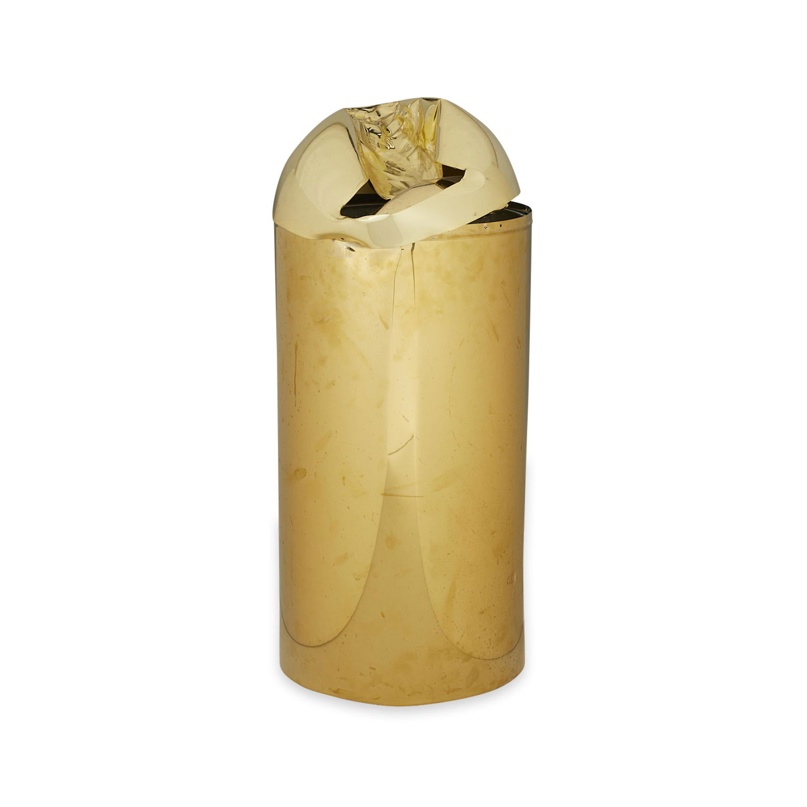 Joe Smith Gold-Tone Garbage Can 2008 (1 of 12)
