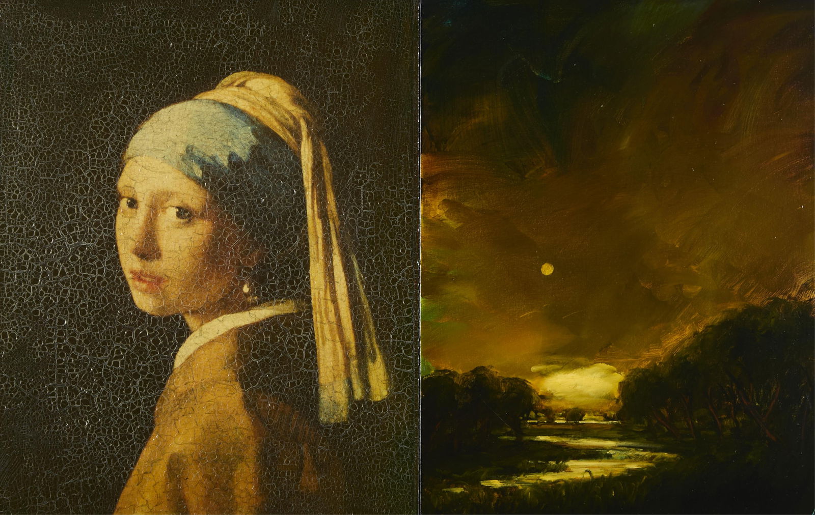 David Bierk "A Eulogy, to Vermeer & Earth" Artwork (1 of 8)