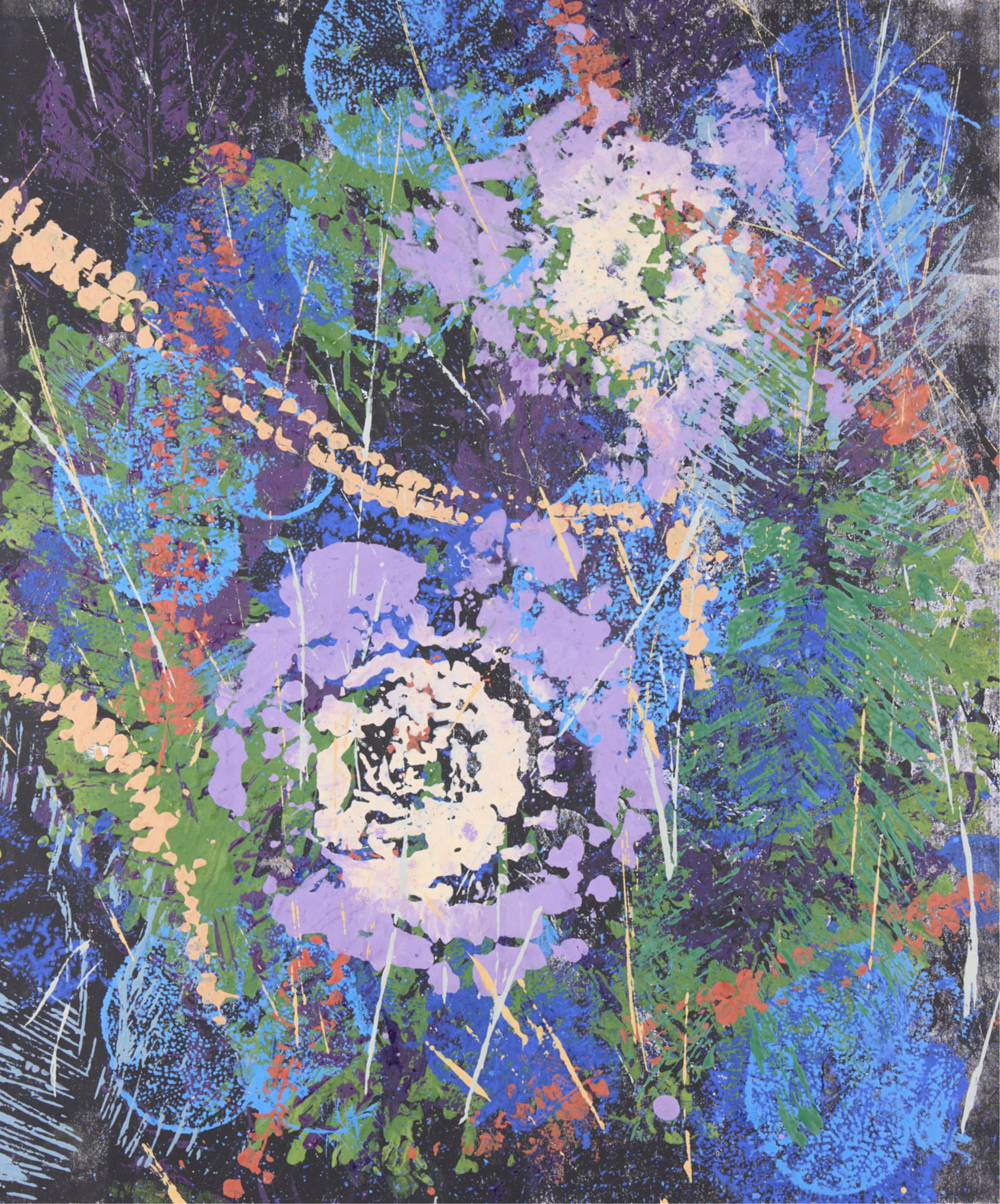 Van Hanos "Pressed Flowers" Mixed Media 2013 (1 of 5)