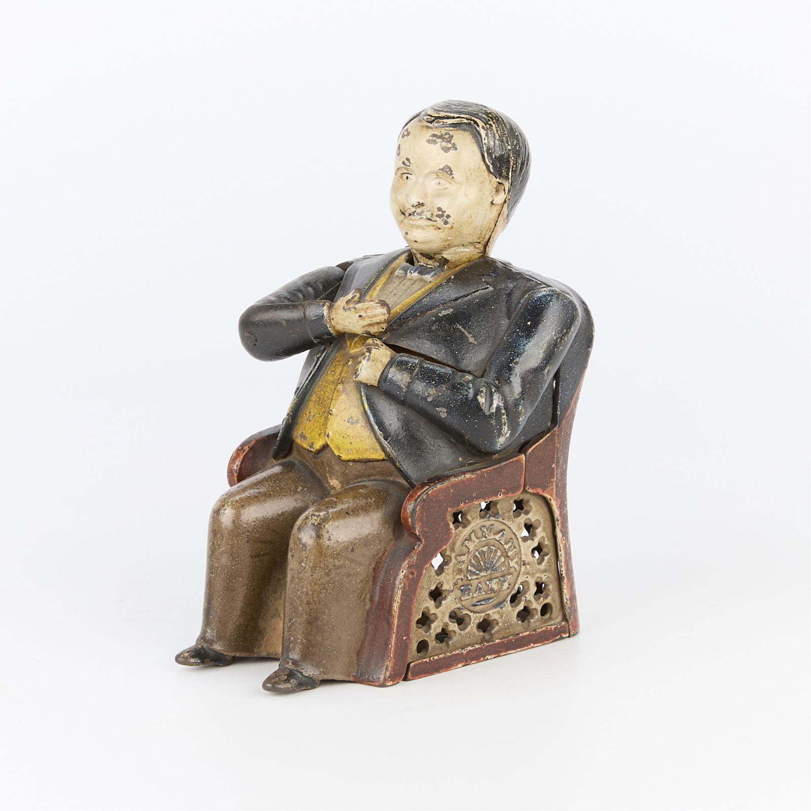 19th c. J. & E. Stevens "Tammany" Mechanical Bank (1 of 10)