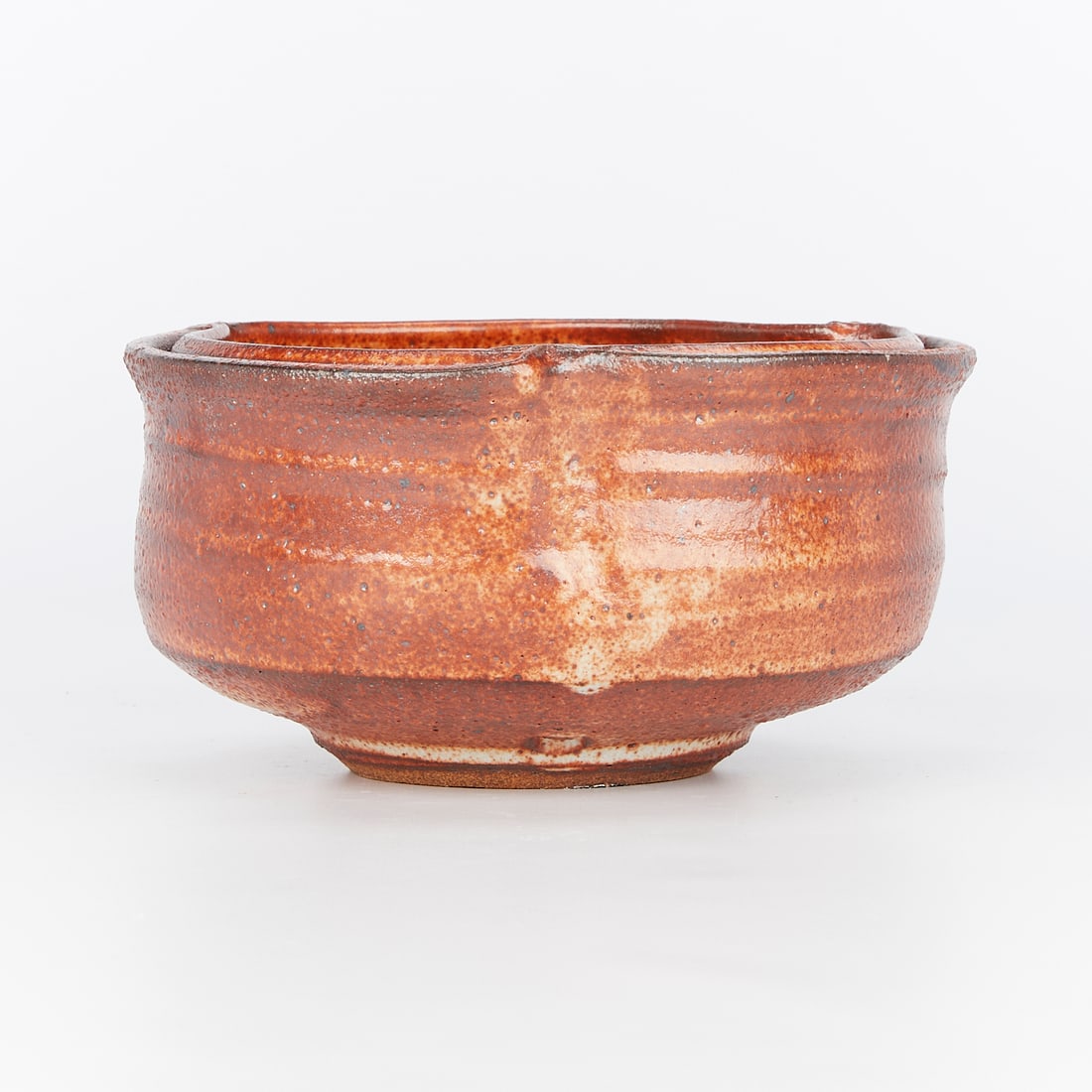 Warren MacKenzie Ceramic Double-Rim Bowl - Stamped (1 of 10)