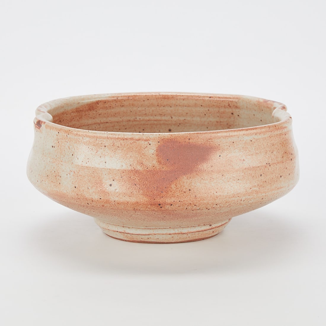 Warren MacKenzie Shino Ceramic Bowl - Marked (1 of 9)