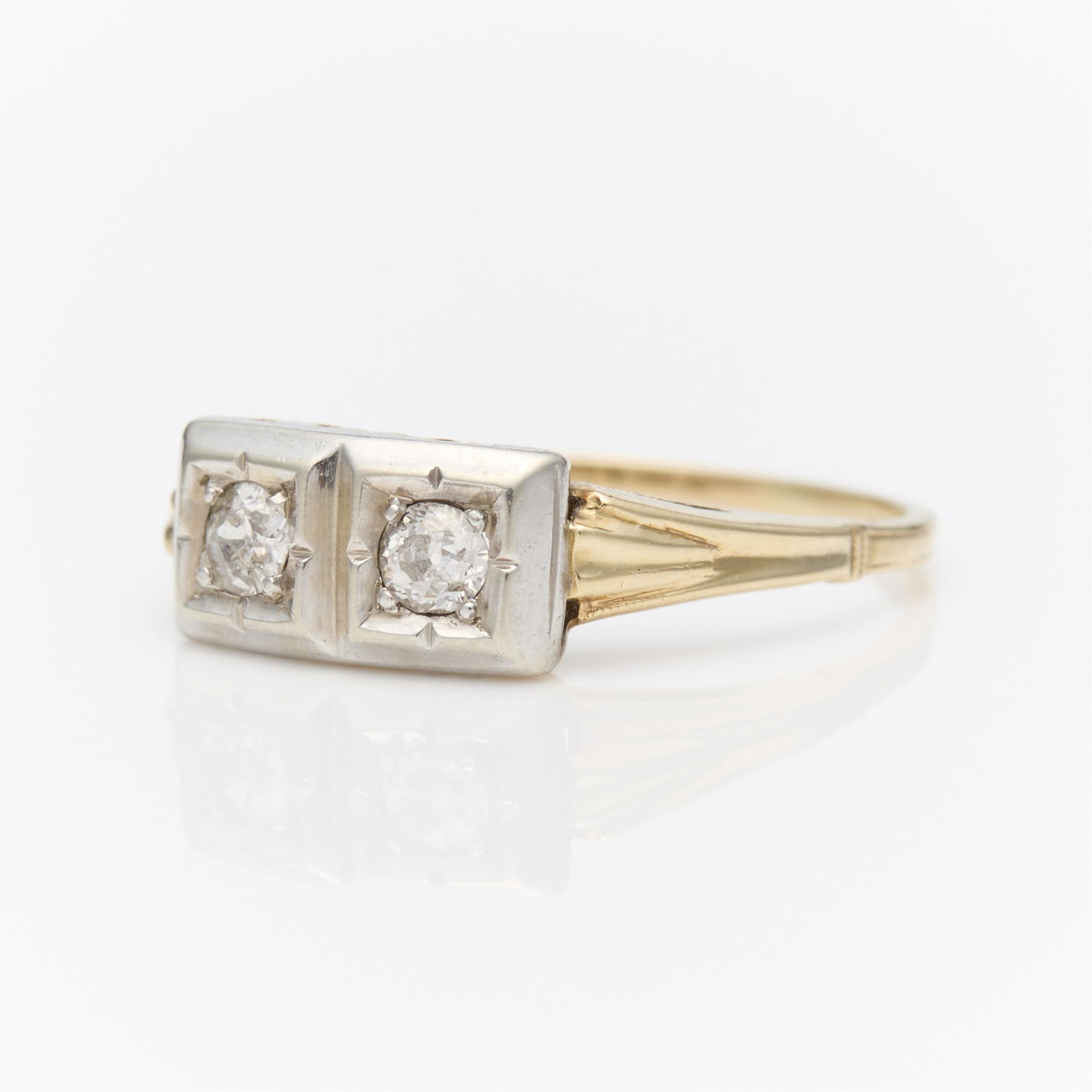 14k Gold Art Deco Diamond Ring (1 of 3)