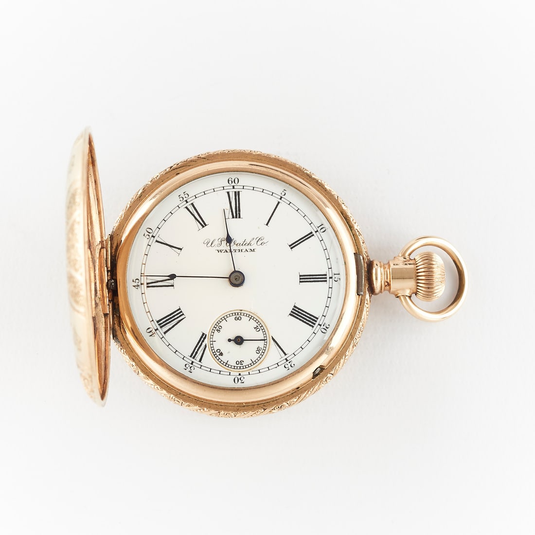 US Watch Company Pocket Watch (1 of 5)