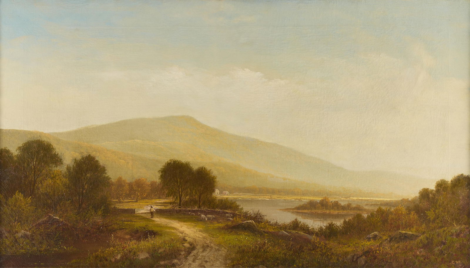 Charles Wilson Knapp Landscape Painting 1871 (1 of 9)