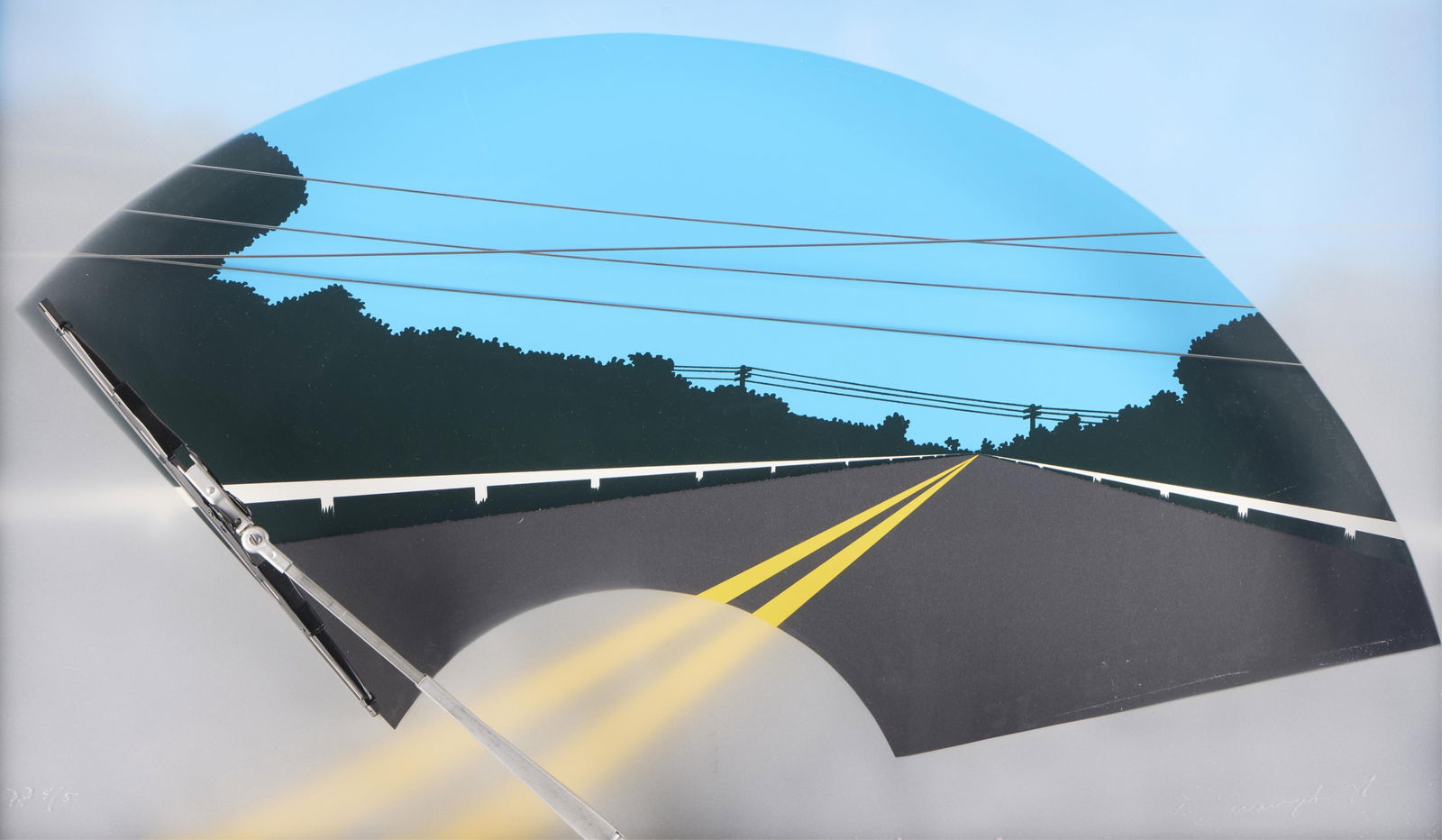 Allan D'Arcangelo "Minnesota Morning" 1978 (1 of 7)