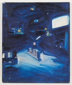 Gustavo Ojeda Abstract Oil Painting 1987-88
