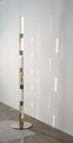 Vaclav Cigler "Column" Glass Sculpture 8'5" Tall