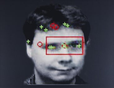 Large Gabriel Valansi Face Photograph