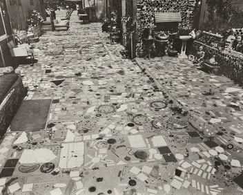 Grandma Prisbrey Photograph Bottle Village