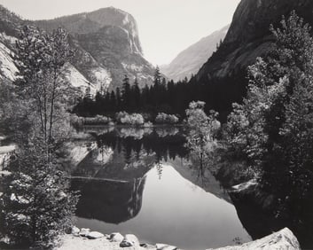 Ansel Adams "Mirror Lake, Yosemite" GSP 1975-80