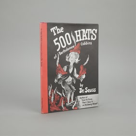 Dr. Seuss "500 Hats of Bartholomew Cubbins" Signed
