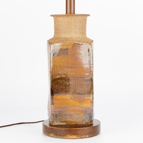 Brent Bennett Studio Ceramic Stoneware Table Lamp