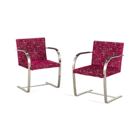 Pair Mies Van Der Rohe MCM Brno Chairs - Restored