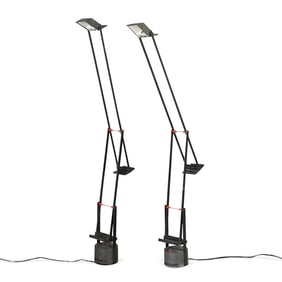 Pair Tall Sapper for Artemide "Tizio" Desk Lamps